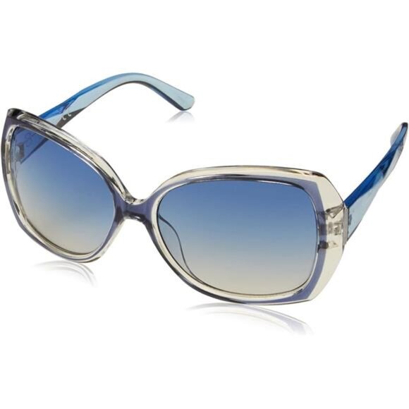 Jessica Simpson  Oversized Butterfly Sunglasses with Uv400 Protection. 60 Mm
